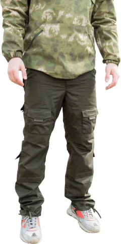 Штаны для охоты и рыбалки Taygerr Смок Твил/Хаки Лето (р.44-46/170-176) — фото 1