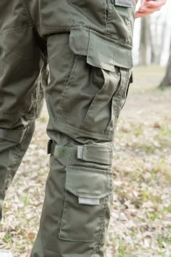 Штаны для охоты и рыбалки Taygerr Смок Твил/Хаки Лето (р.44-46/170-176) — фото 6