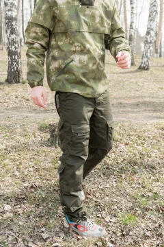 Штаны для охоты и рыбалки Taygerr Смок Твил/Хаки Лето (р.52-54/170-176) — фото 4