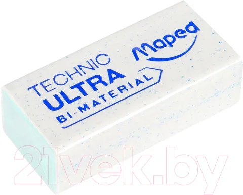 Ластик Maped Technic Ultra mini / 106411 (белый/голубой)