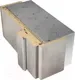 Коробка Velldoris Экошпон Techno T телеск. с 2 стойками и перекладиной 38x80x1000 (муар светло-серый) — фото 4