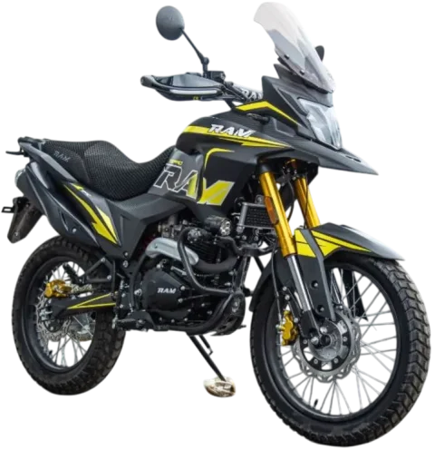 Мотоцикл RAM Te Pr Pro / RAM/TE/BE (черный/желтый)