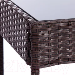 Комплект садовой мебели Tetchair Лаундж (коричневый/бежевый) — фото 6