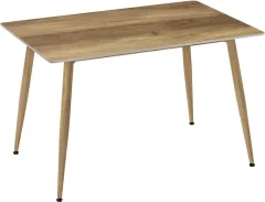 Обеденный стол Tetchair Остин (керамика матовая/натуральное дерево) — фото 1