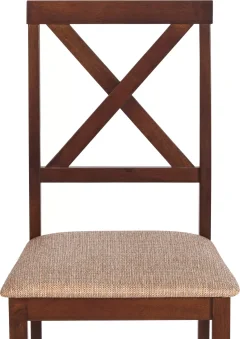 Набор стульев Tetchair Хадсон (дерево гевея/мдф, темный орех, 2 шт) — фото 5