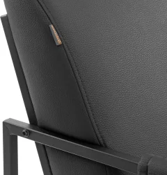Кресло мягкое Tetchair Чарли Люкс (экокожа, sharp черный) — фото 8