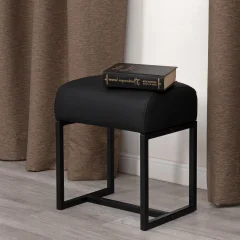 Пуф Tetchair Чарли Люкс (экокожа, sharp черный) — фото 7