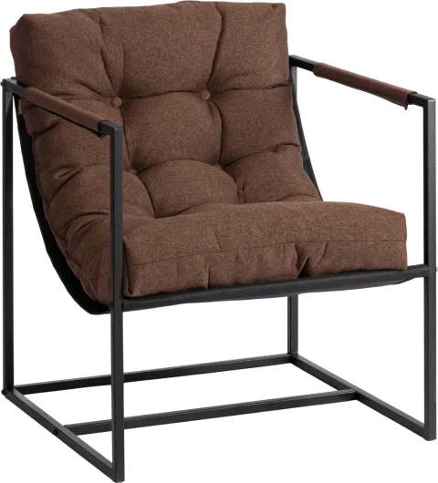 Кресло садовое Tetchair Чарли рогожка (коричневый, 3М7-147)