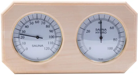 Термогигрометр для бани 212F TH-22-L (липа)