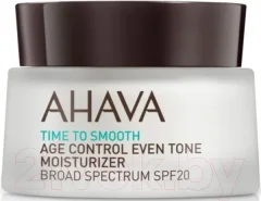 Крем для лица Ahava Time To Smooth Увлажняющий Ровный тон и проф-тика старения SPF20 (50мл) — фото 9