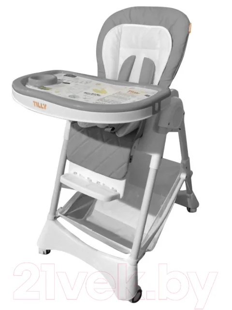 Стульчик для кормления Baby Tilly Tiny T-652/1 (Light Grey)