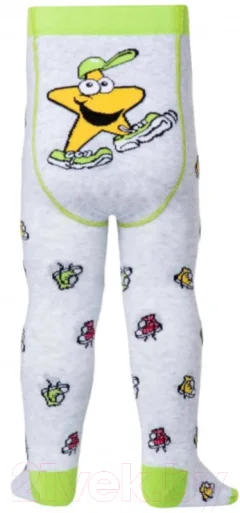 Колготки детские Conte Kids Tip-Top 441 (р.62-74, светло-серый) — фото 1