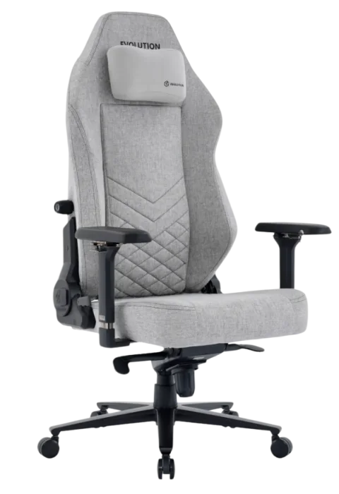 Кресло геймерское Evolution Titan Fabric (серый)