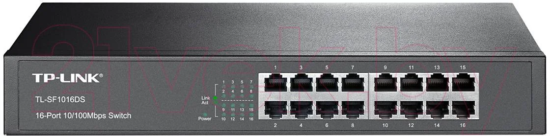Коммутатор TP-Link TL-SF1016DS