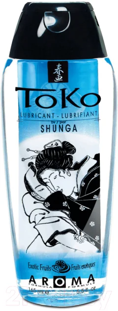 Лубрикант-гель Shunga Toko Aroma со вкусом экзотических фруктов (165мл) — фото 3