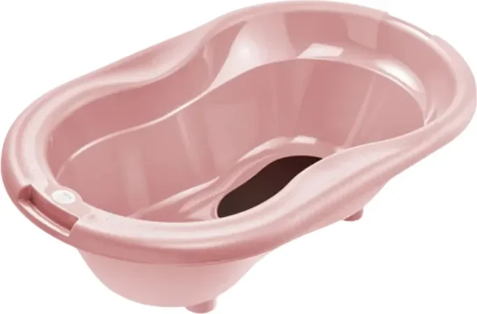 Ванночка детская Rotho TOP / 1233503066РВ (розовый, с вкладышем)