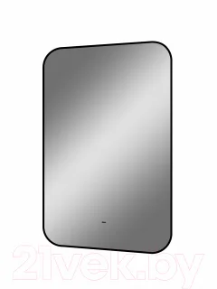 Зеркало Континент Torry Led 50x70 (с фоновой подсветкой, бесконтактным сенсором, черной окантовкой) — фото 3