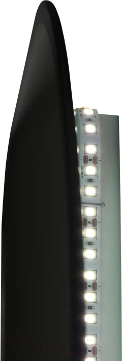 Зеркало Континент Torry Led 60x100 (с фоновой подсветкой, бесконтактным сенсором, черной окантовкой) — фото 7