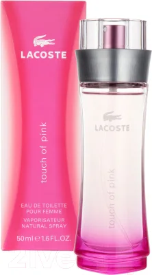 Туалетная вода Lacoste Touch Of Pink (50мл) — фото 8