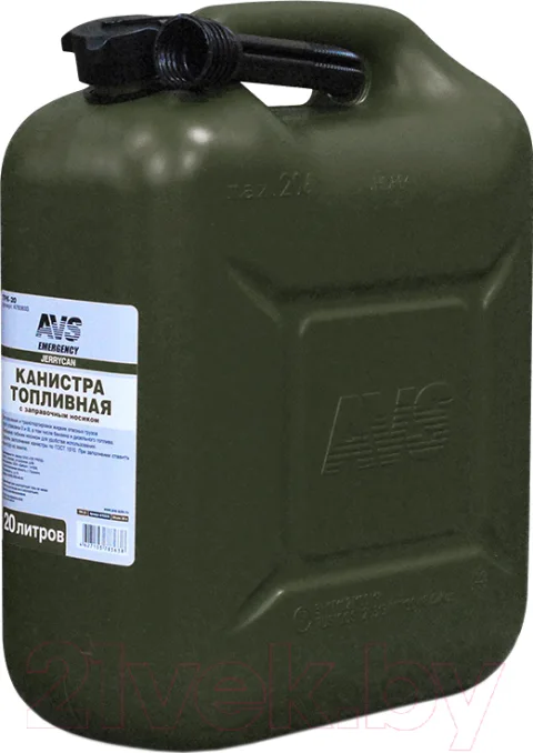 Канистра AVS TPK-Z 20 / A78494S (20л, темно-зеленый)