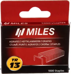 Скобы MILES TR-13/14 (1000) (14мм, тип 13, 1000шт) — фото 4