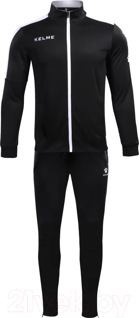 Спортивный костюм детский Kelme Tracksuit / 3773200-003 (р-р 150, черный)
