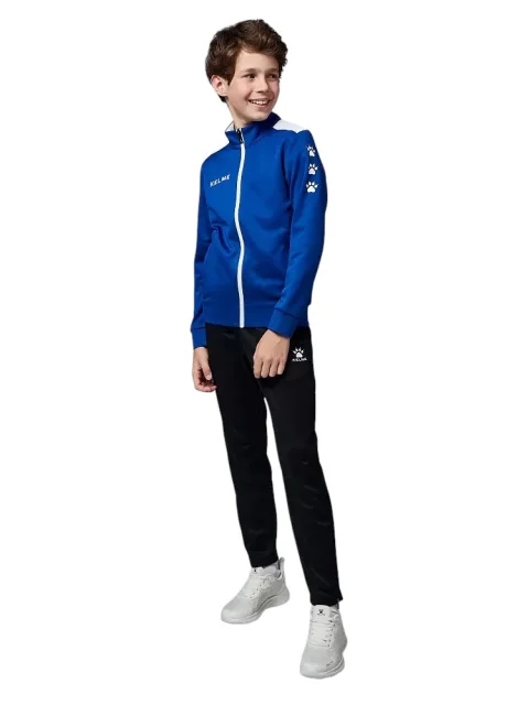 Спортивный костюм детский Kelme Tracksuit / 3773200-409 (р-р 160, синий)