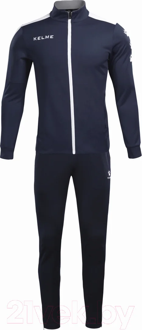 Спортивный костюм детский Kelme Tracksuit / 3773200-424 (р-р 120, темно-синий)