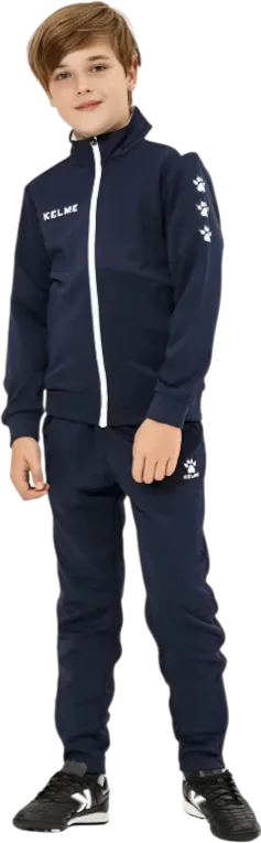 Спортивный костюм детский Kelme Tracksuit / 3773200-424 (р-р 140, темно-синий)