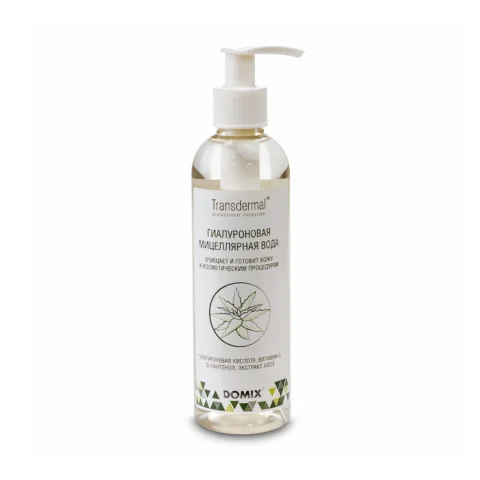 Мицеллярная вода Domix Green Transdermal Гиалуроновая (250мл)