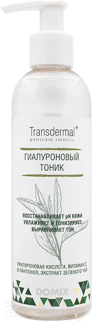 Тоник для лица Domix Green Transdermal Гиалуроновый (250мл)