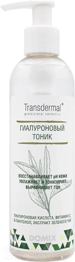 Тоник для лица Domix Green Transdermal Гиалуроновый (250мл) — фото 1