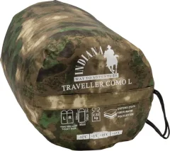 Спальный мешок INDI Traveller camo L-zip от -12°С (с подголовником 230x85см) — фото 6