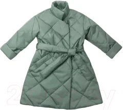 Пальто детское Amarobaby Trendy / AB-OD22-TRENDY29/39-146 (фисташковый, р.146-152) — фото 1