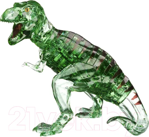 3D-пазл Crystal Puzzle Динозавр T-Rex / 90372 (зеленый)