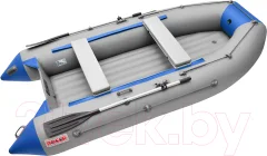 Надувная лодка Roger Boat Trofey 2900 (без киля, серый/синий) — фото 1
