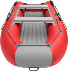 Надувная лодка Roger Boat Trofey 3300 (без киля, красный/серый) — фото 7