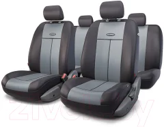 Комплект чехлов для сидений Autoprofi TT-902P BK/D.GY — фото 1