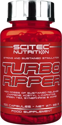 Жиросжигатель Scitec Nutrition Turbo Ripper (100капсул ) — фото 1