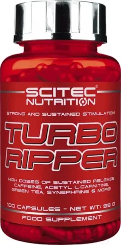 Жиросжигатель Scitec Nutrition Turbo Ripper (100капсул ) — фото 3