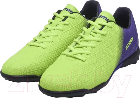 Бутсы футбольные Atemi Turf SBA-005 (ярко-салатовый/фиолетовый, р-р 42)