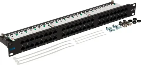 Патч-панель Lanmaster TWT-PP48/1U-U6