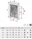 Решетка вентиляционная Awenta TX8 (белый) — фото 6