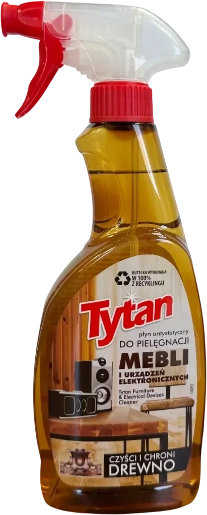 Очиститель для мебели Tytan Антистатический спрей (500мл)