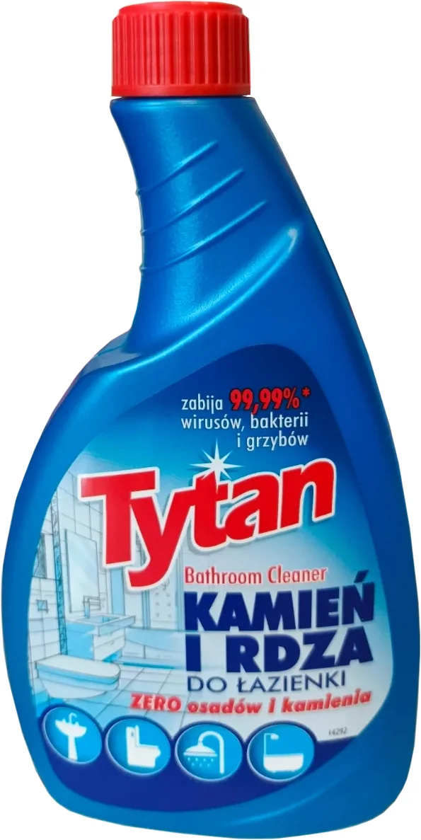 Чистящее средство для ванной комнаты Tytan Камень и Ржавчина (500мл, запаска)