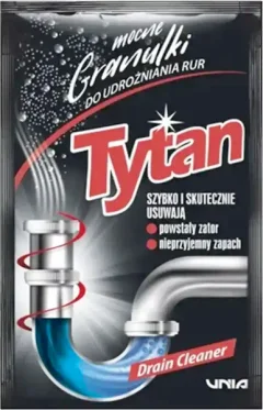 Средство для устранения засоров Tytan Гранулированное (40г) — фото 3