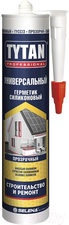 Герметик силиконовый Tytan Professional Универсальный (280мл, прозрачный)