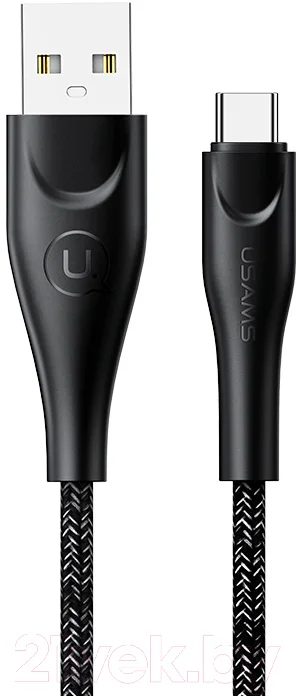 Кабель Usams U41 USB2.0 AM - Type-C / SJ392USB01 (1м, черный)