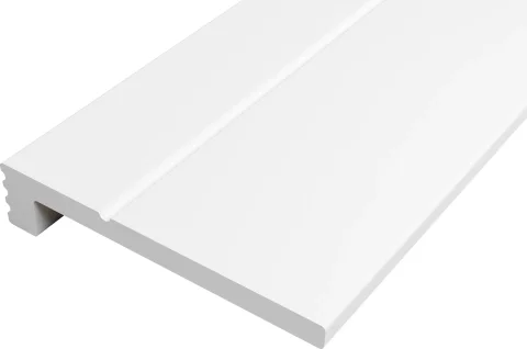 Плинтус потолочный SOLID UHD 01/110L (2м, белый)