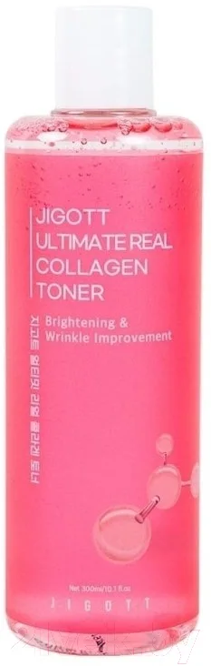 Тонер для лица Jigott Ultimate Real Collagen Toner (300мл)